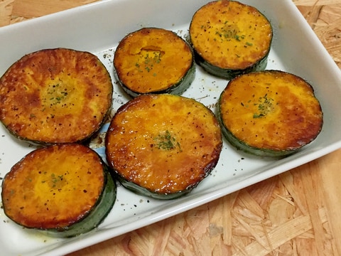 すくなかぼちゃのステーキ レシピ 作り方 By まかろん 楽天レシピ